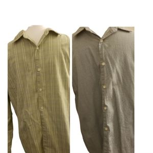 Mossimo Large Men's Button Down Shirts 2 For 1 Deal